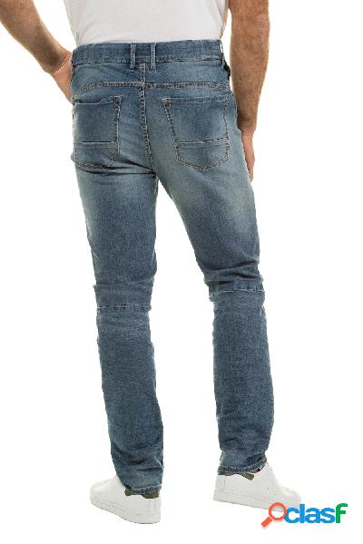 Jeans, orlo traveller, straight fit, fino alla tg. 70/35,