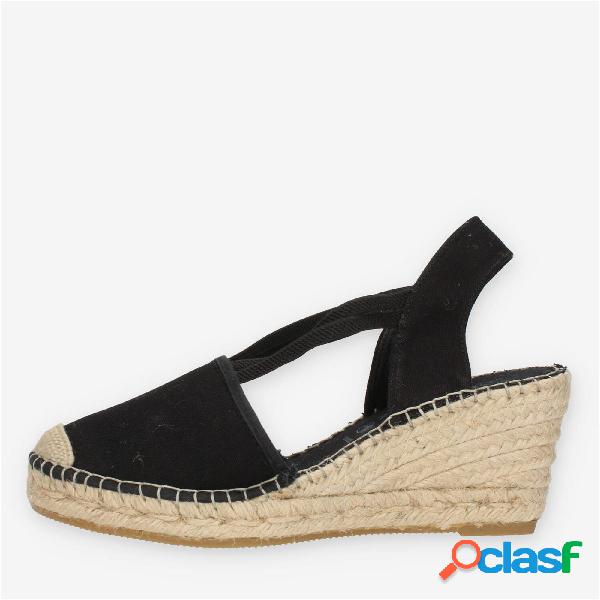 La Maison De L'Espadrille Sandali Espadrillas da donna nere