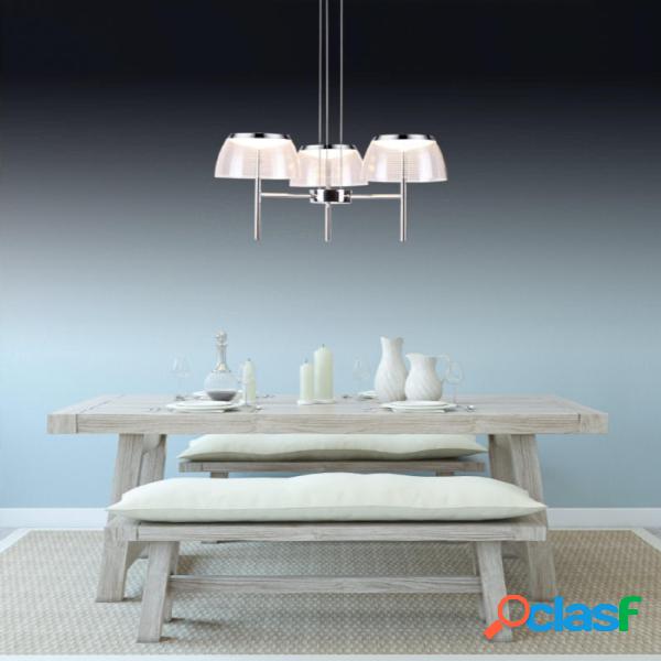 Lampada Da Soffitto LED TORCH in Alluminio e Policarbonato