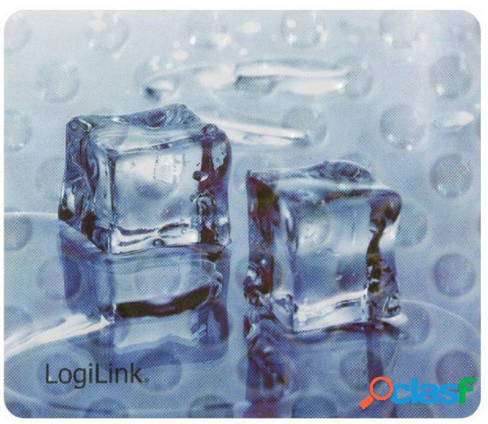 LogiLink ID0152 3D Design Ice Cube Mouse Pad Blu (L x A x P)