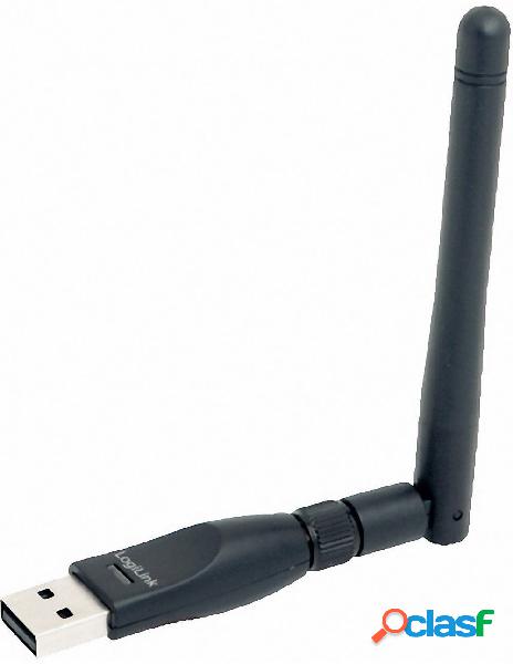 LogiLink WL0151A Chiavetta WLAN USB 2.0 150 MB/s