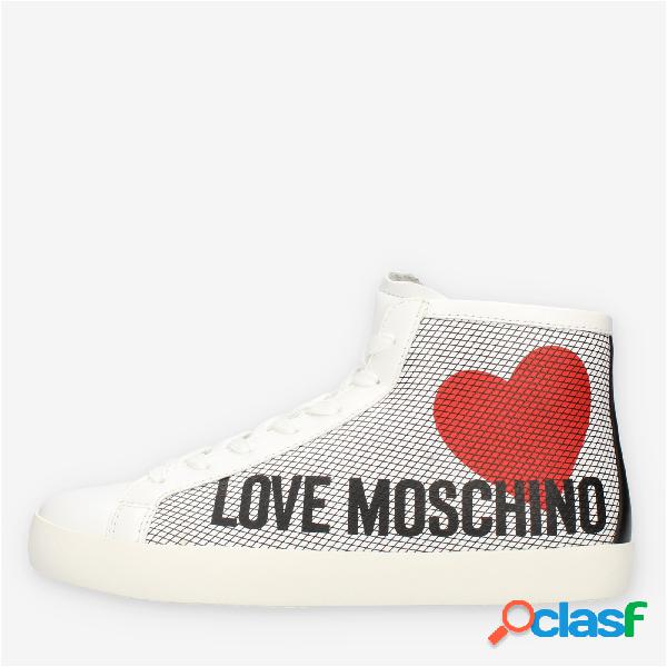 Love Moschino Sneakers alte da donna