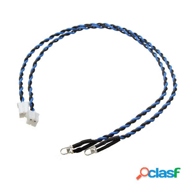 Luci anteriori e posteriori per auto 2PCS 3MM RC
