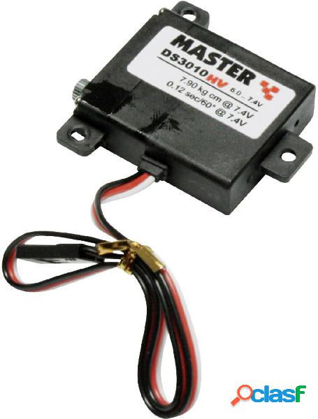 Master Midi Servo DS3010HV Servo digitale Materiale