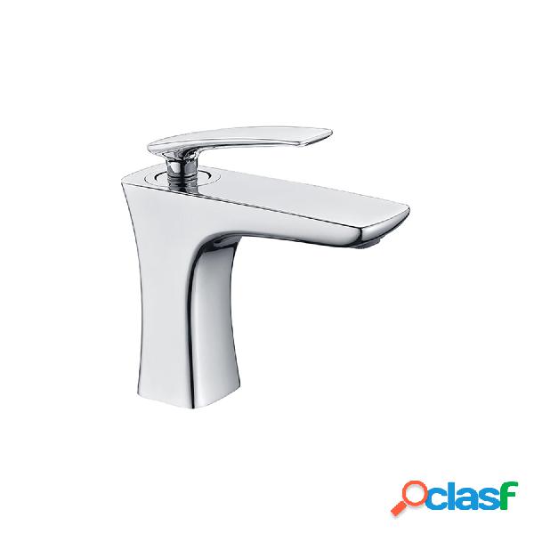 Miscelatore Lavabo in ottone cromato con scarico clic-clac