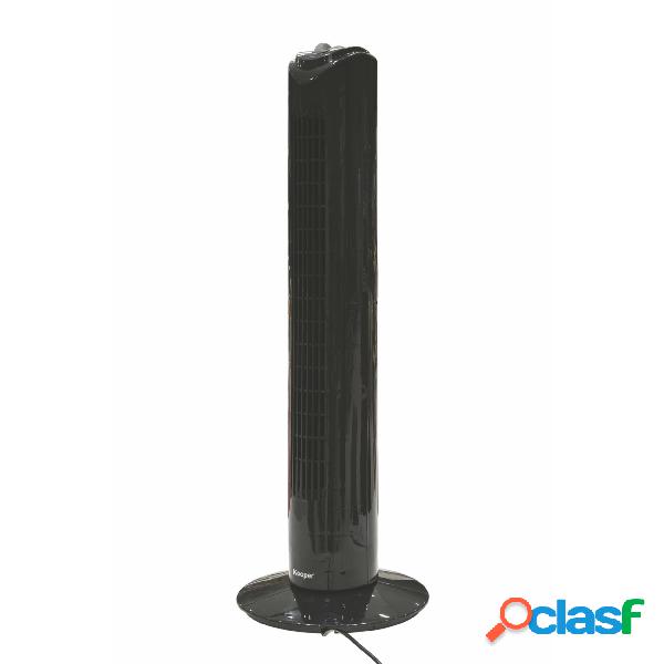 NERO VENTILATORE A TORRETTA 31 in Acciaio - Plastica Nero