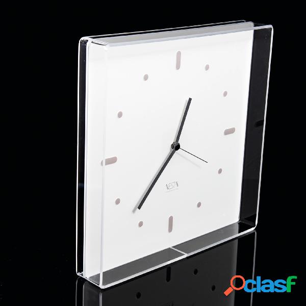 Orologio da muro Quadrato H 24 35x35 cm in plexiglas