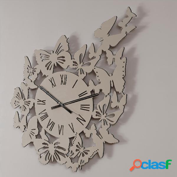 Orologio da parete Rotondo diametro 80 cm in legno VOLO DI