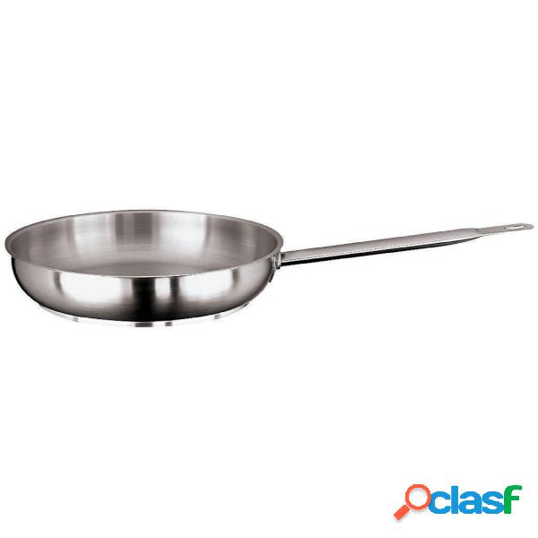 Padella 1 Manico Cm 32 Serie 1100 Inox, peso 2,54 kg