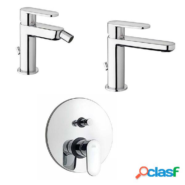 Paffoni Candy miscelatore lavabo c/scarico, bidet c/scarico