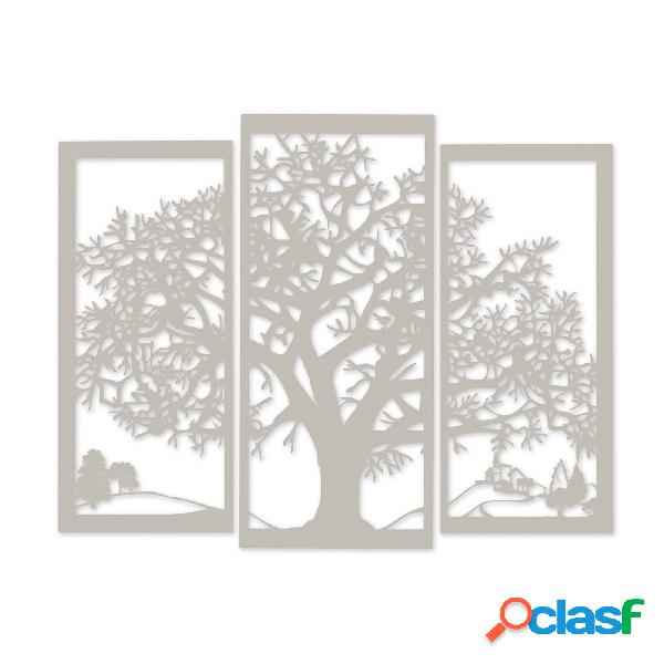 Pannello composto di design Paesaggio in metallo, 130x90h,