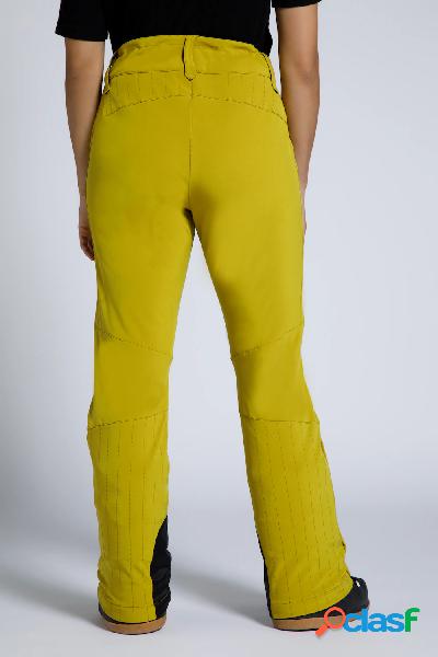 Pantaloni idrorepellenti di softshell con fodera di pile e