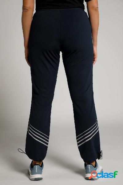Pantaloni idrorepellenti per nordic walking con dettagli ad