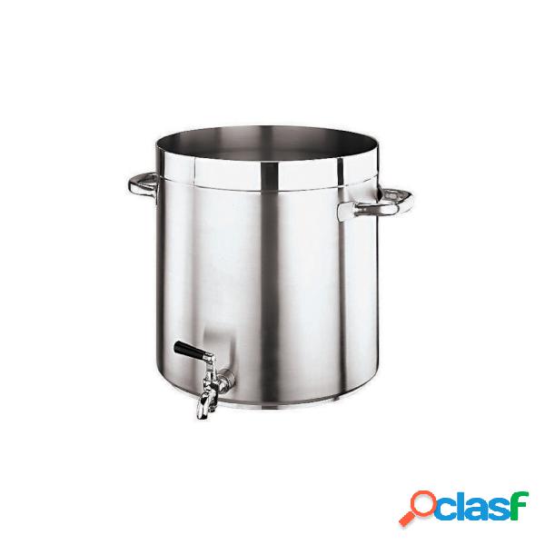 Pentola Alta Con Rubinetto Cm 50 Serie 1100 Inox, Lt 100 -