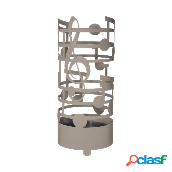 Porta ombrelli Note Musicali in metallo, d.23x54h, colore