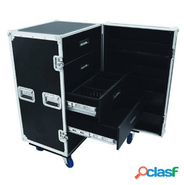 Roadinger TSF-1 Flight case (L x L x A) 625 x 645 x 1170 mm