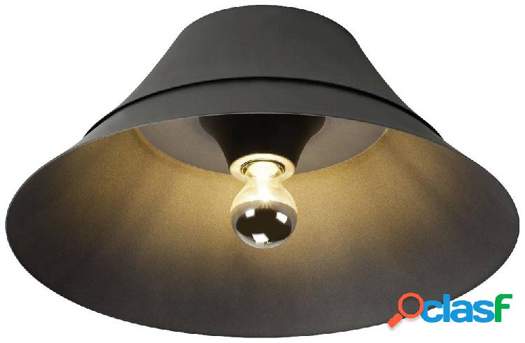 SLV BATO 45 1000443 Plafoniera Nero 60 W Possibilità di