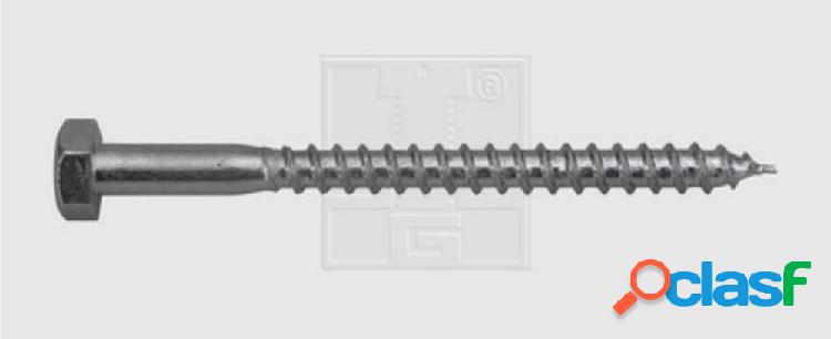 SWG Vite da legno 12 mm 60 mm Esagonale DIN 571 Acciaio