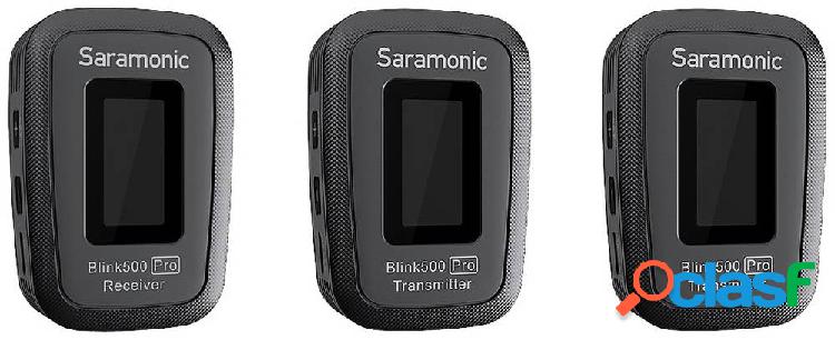 Saramonic Blink 500 Pro B2 a clip Lavalier Kit microfono