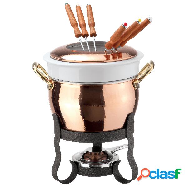 Set Fonduta 11 Pz Serie Rame Paderno, peso 2,7 kg