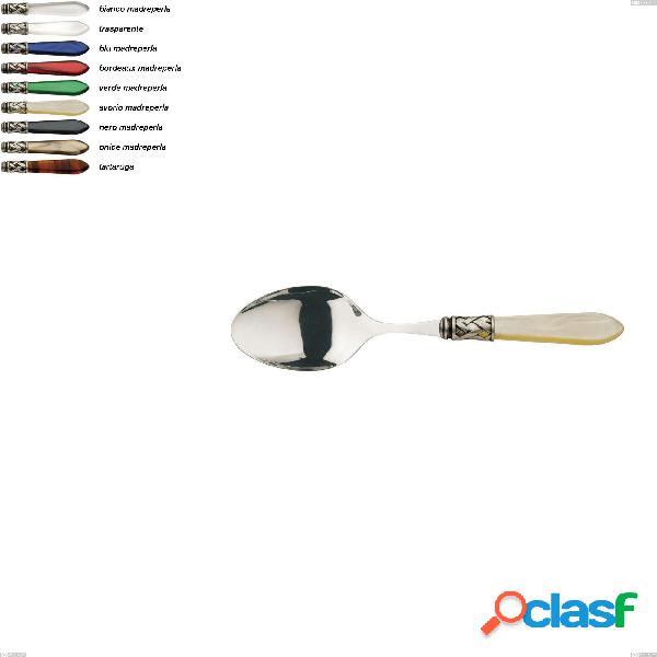 Set da 6 Cucchiaio insalata Aladdin ghiera brunita bugatti,