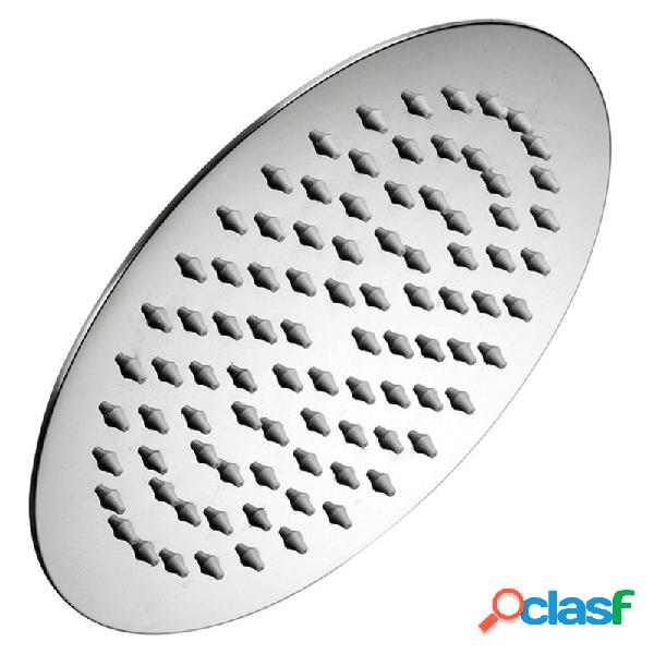 Soffione doccia acciaio inox diametro 250 mm lucidato a