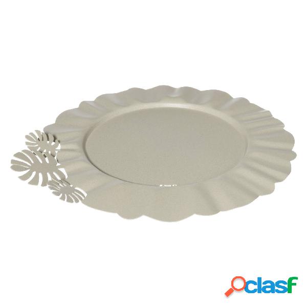 Sottopiatto con decorazioni tropicali Monstera (2pz) in