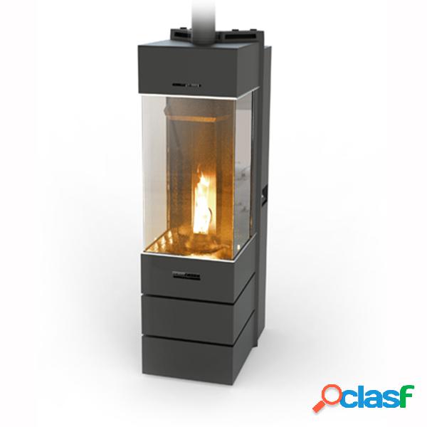 Stufa a pellet Thermorossi BellaVista Square Silent 10,5 kW.