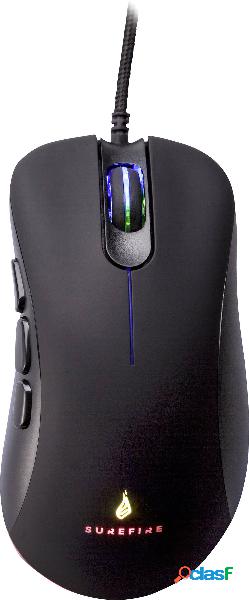 Surefire Gaming Condor Claw Mouse da gioco USB Ottico Nero 8