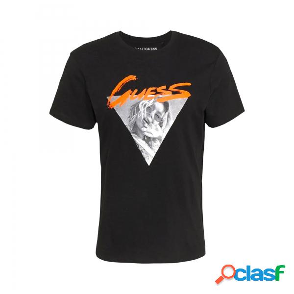 T-shirt Guess con stampa frontale Guess - Magliette basic -