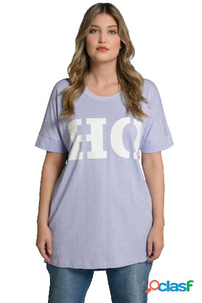 T-shirt dal taglio oversize con scritta HOPE, scollo a