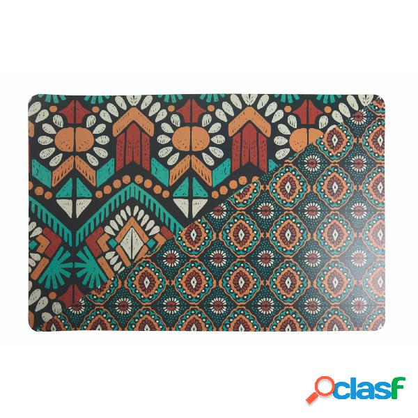 TOVAGLIETTE set 6 PEZZI Mon Afrique in Plastica Multicolor,