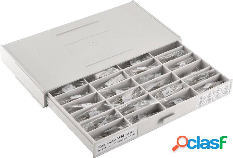 TRU COMPONENTS Assortimento di resistenze a film di carbone