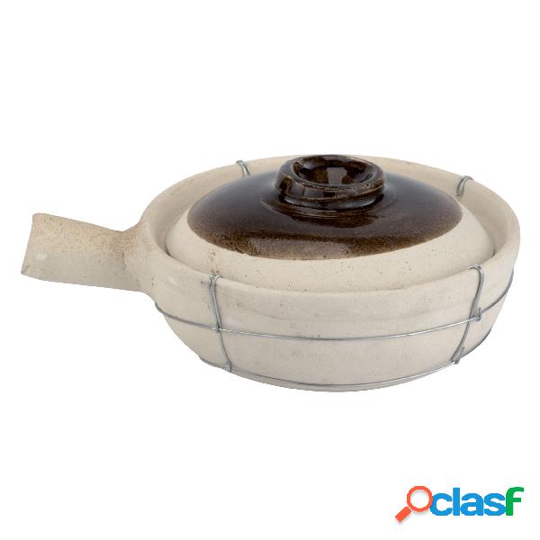 Tazza Con Coperchio Cm 22 Terracotta, peso 0,9 kg