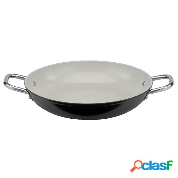 Tegame 2 M Cm 28 Riv.Ceramica Serie 1600 Alluminio Forgiato