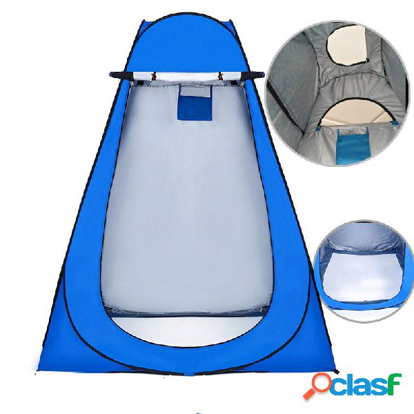 Tenda da campeggio esterna per toilette con doccia per