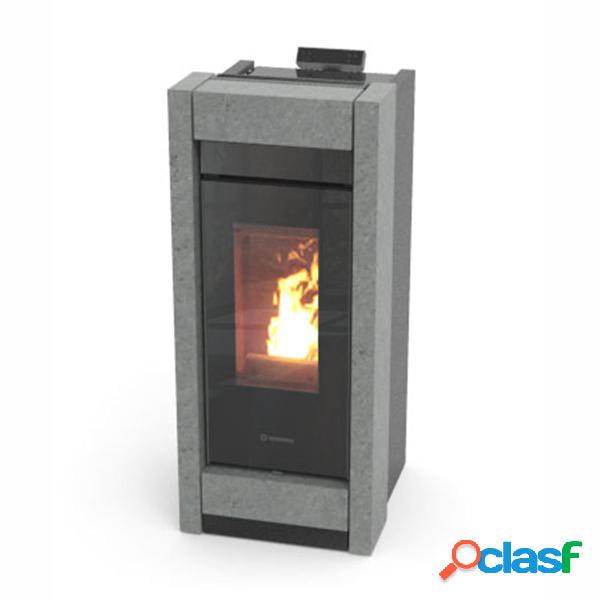 Termostufa a pellet Thermorossi Essenza Idra Stone in pietra