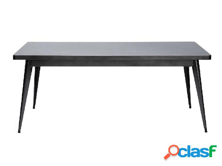 Tolix Steel Table 55 190x80 Black Brilliant