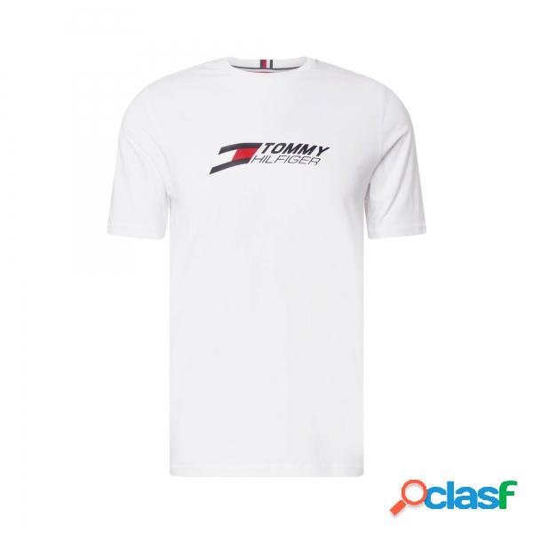 Tommy Sport Cams Mw0Mw21098 Ybr Ts Logo White Tommy Hilfiger