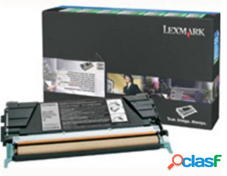 Toner Lexmark E460, E462 Originale E460X80G Nero 15000