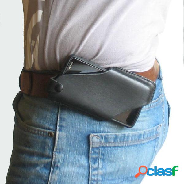 Uomini Vera Pelle 4.7 pollici ~ 6.5 pollici Telefono Borsa