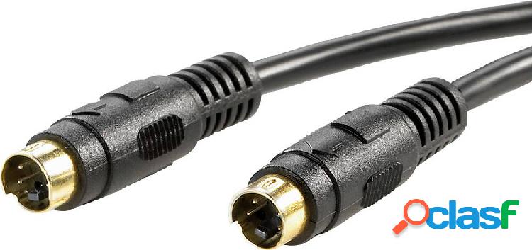 Value S-Video Video Cavo 3.00 m Nero