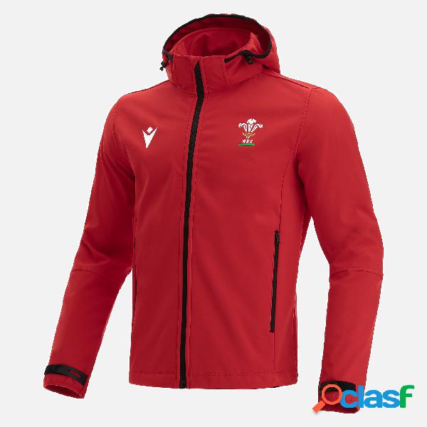 giacca full zip galles rugby 2021/22
