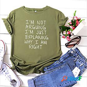 im not arguing im just explaining why i am right t-shirt