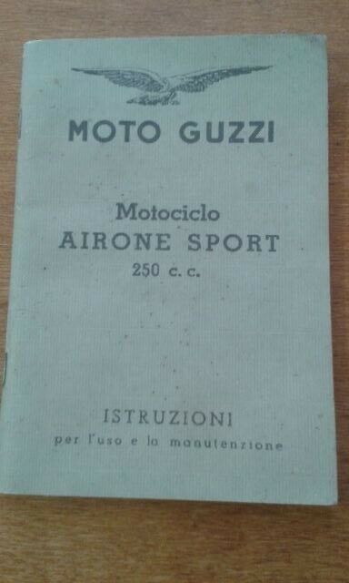 Libretto Guzzi Airone Sport