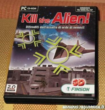 PC CD-ROM 3D KILL THE ALIEN FINSON Roma