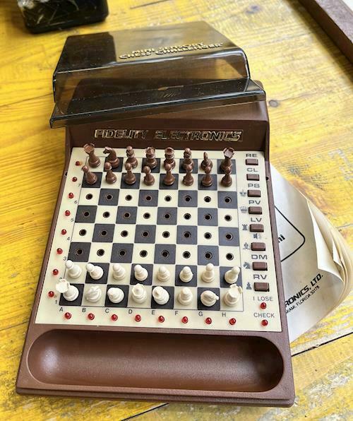 Scacchiera vintage Mini Sensory Chess Challenger