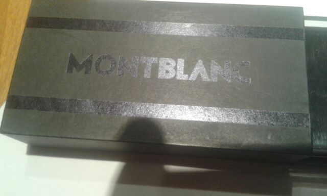 Scatola box per penna Mont Blanc