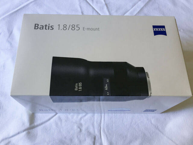 Zeiss Batis 85mm f/1,8 E-mount.
