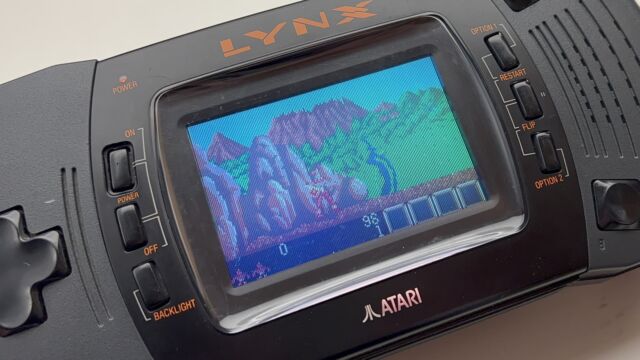 Atari Lynx 2 II PAG  testato funzionante game